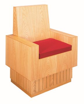 Chair  Classic High Back 3732 Wood 30 W X 24